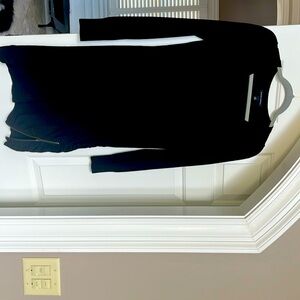 Black sweater dress from Banana Republic